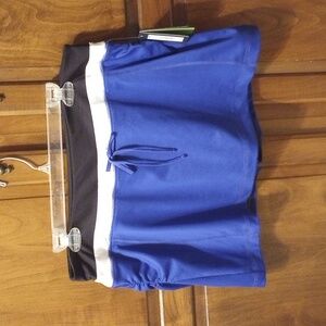Tek Gear athletic blue mini skort size large new NWT